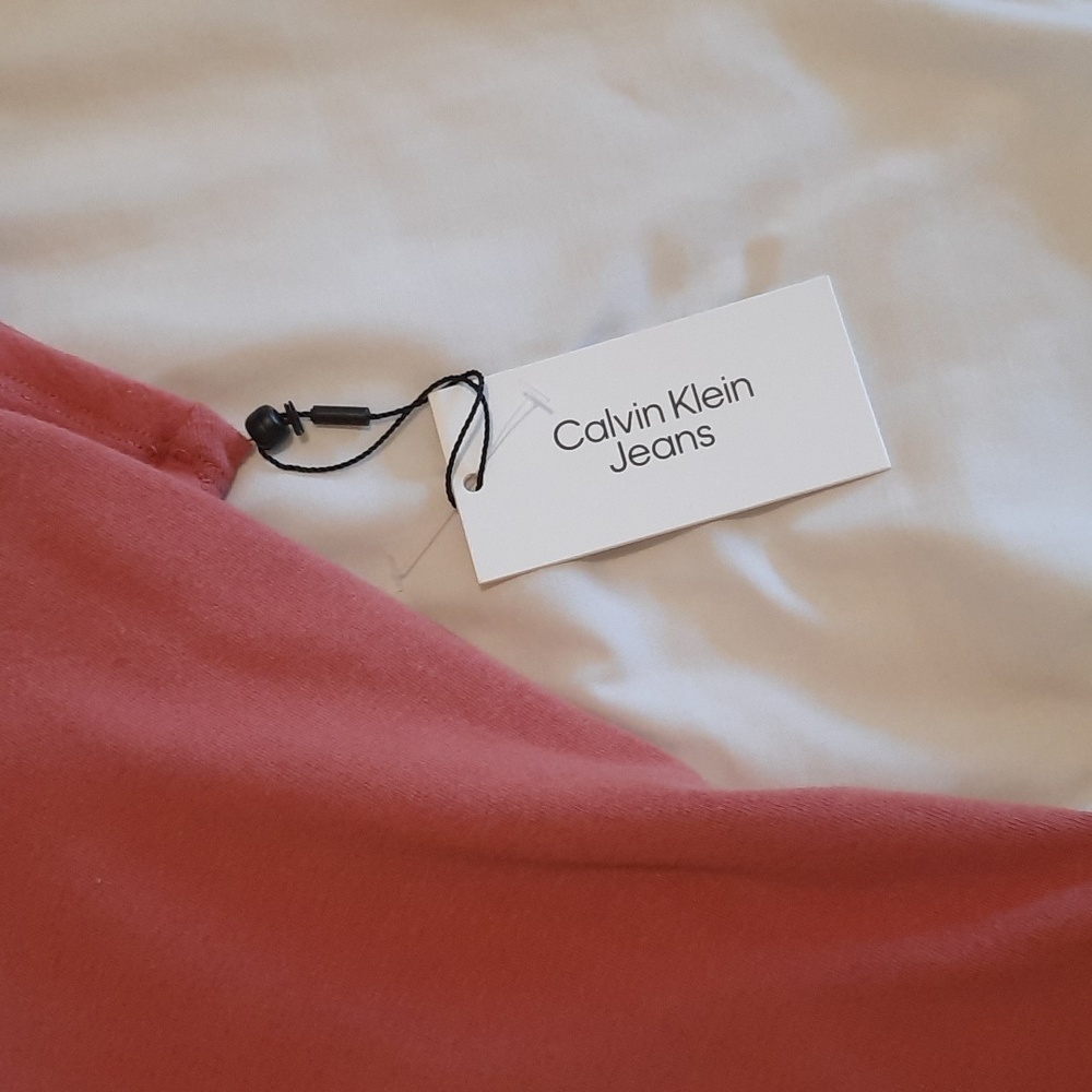 Calvin Klein Women's Pink Bodysuit Top - Picture 3 of 4
